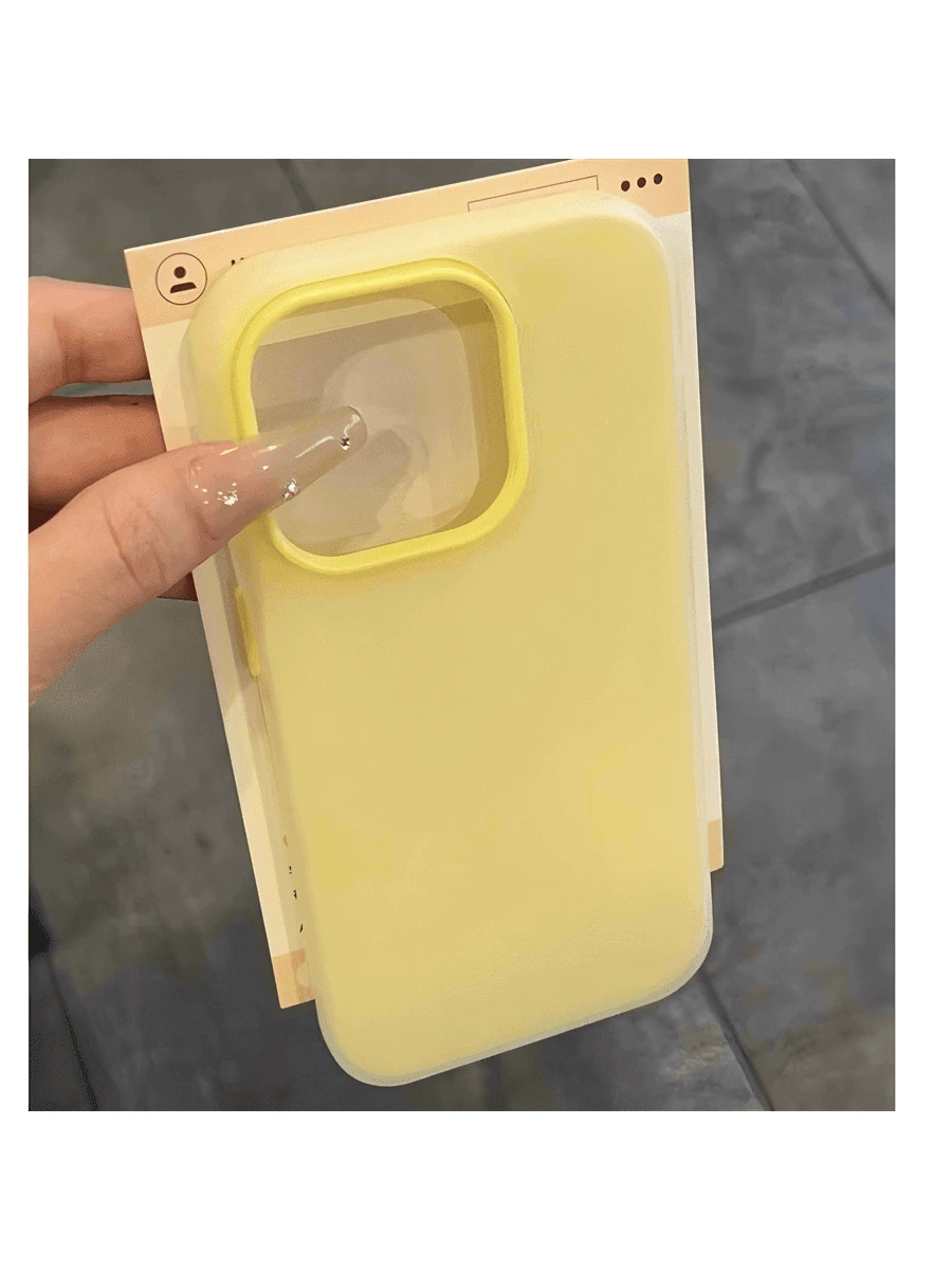 1pc Solid Color Jelly Theme Phone Case, Fashionable Style, Compatible With IPhone 16/16 Pro/16 Plus/6 Pro Max/11/12/13/14/15/Pro/Pro Max/16E, Full-Body Shockproof Protective Phone Cover, Ideal For Summer Fashion Lovers