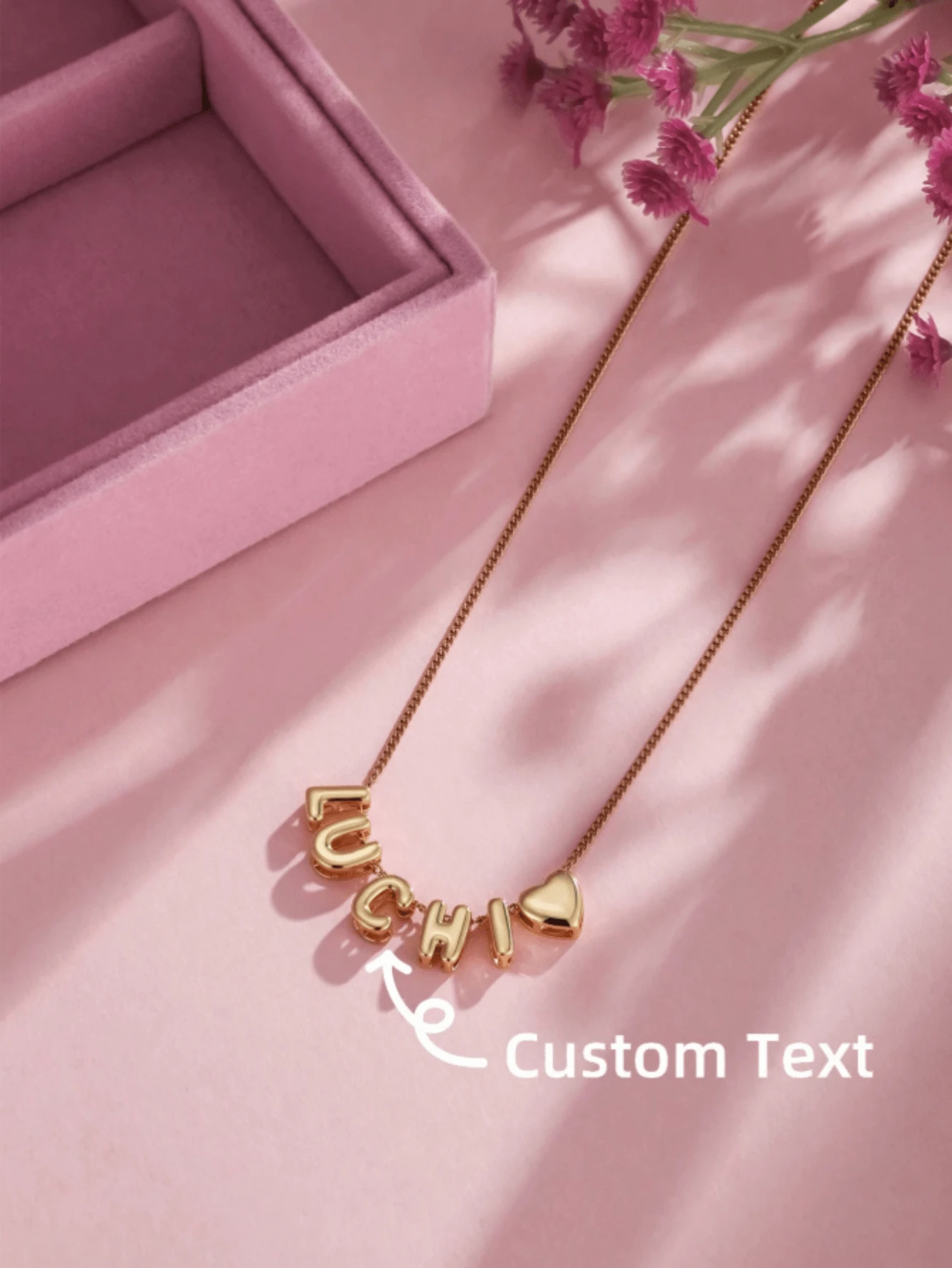 1 pieza Collar con nombre en 3D con burbuja, joya personalizada con inicial en burbuja, collar con placa con inicial en burbuja redonda - Regalo personalizado para amigos, parejas y familia