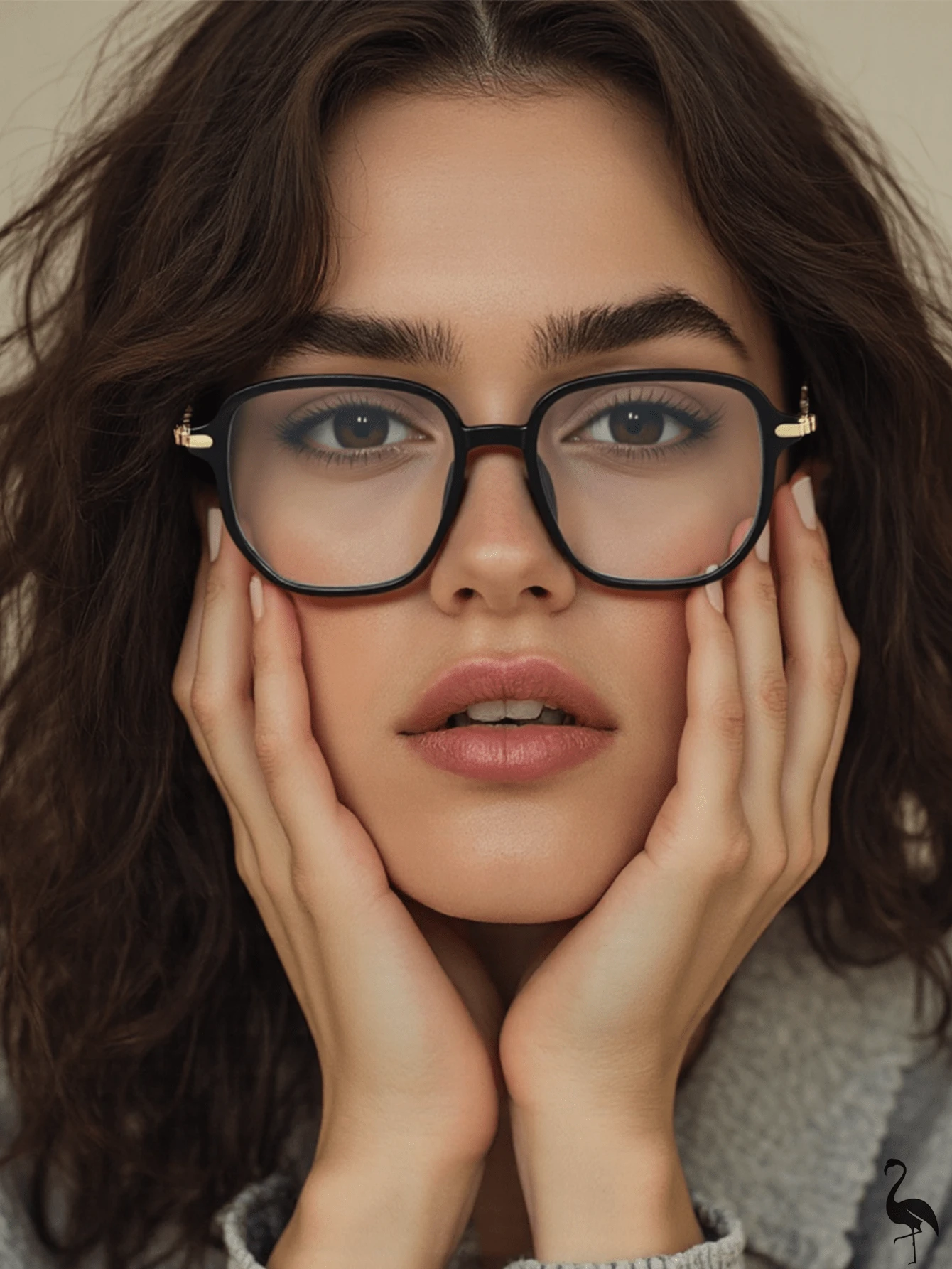 نظارات نسائية إطار مربع 2025 جديدة، نظارات خفيفة الوزن مناسبة لشكل الوجه، متعددة الاستخدامات للارتداء اليومي