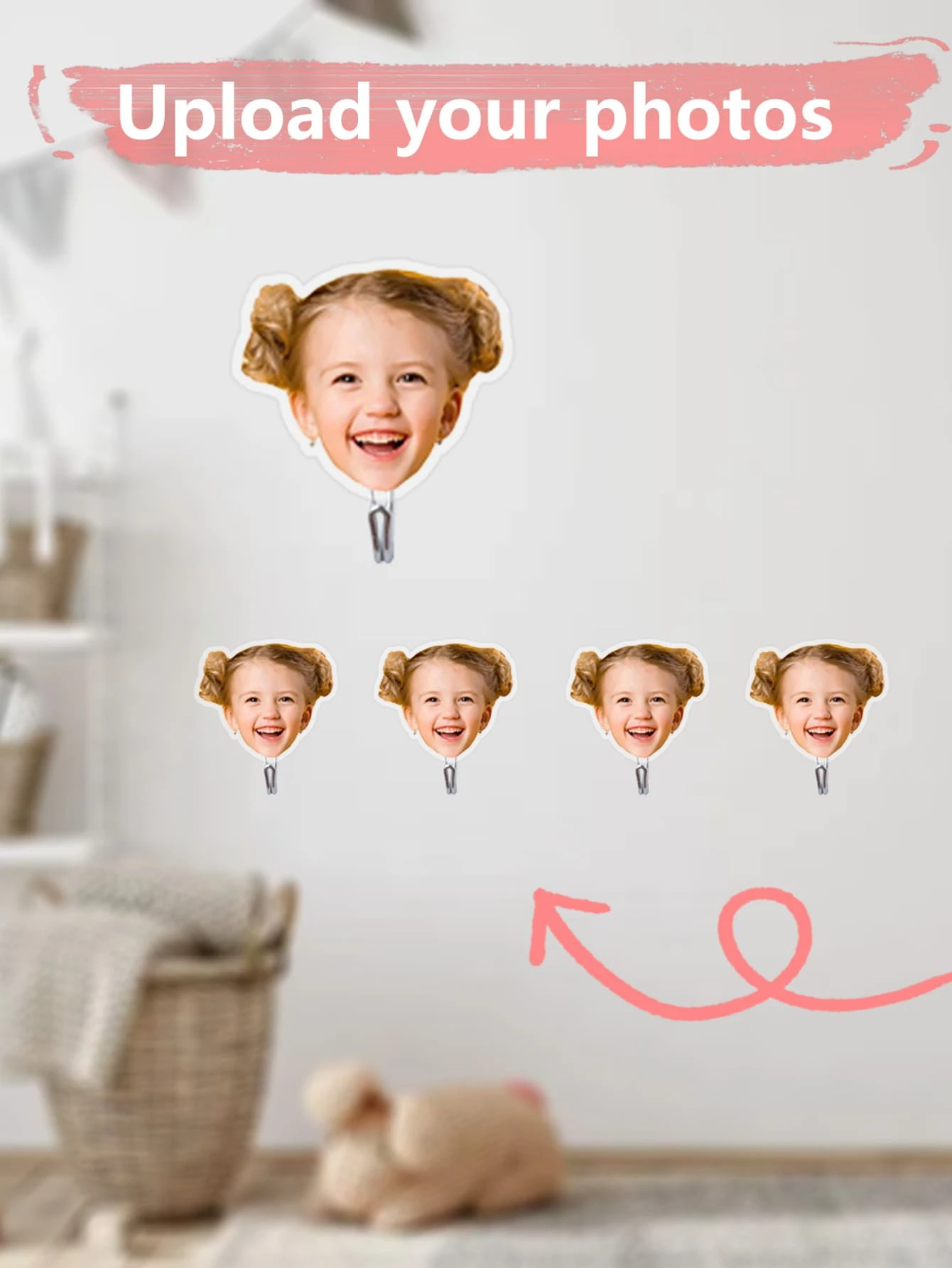 Juego de 5 piezas/12 piezas Ganchos decorativos de gran tamaño personalizados, ganchos de pared para almacenamiento en la habitación de los niños, ganchos decorativos personalizados con significado conmemorativo, de vuelta a la escuela, graduación, regalos para fiestas en el hogar, decoración navideña, regalos de cumpleaños personalizados