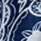 Bleu clair avec des bords blancs