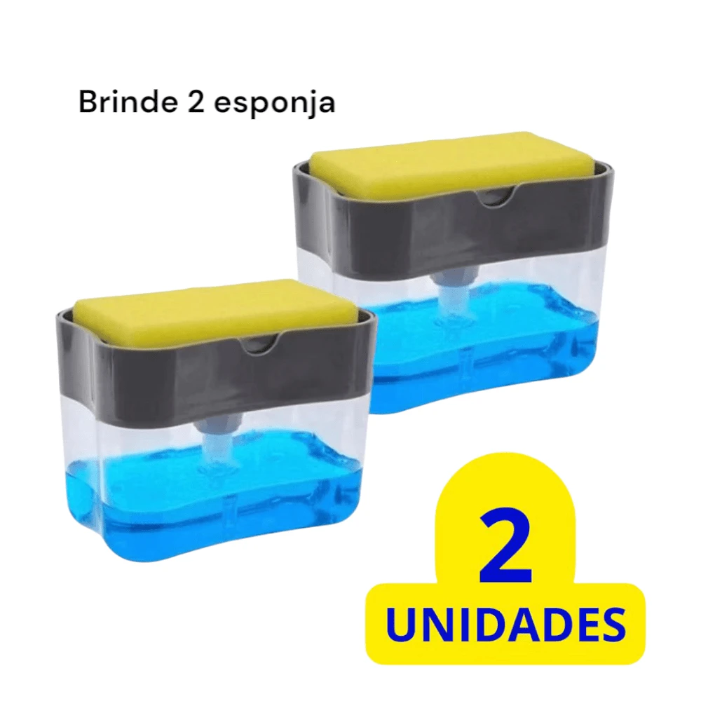 Dispenser Para Detergente 2 Em 1 Pratico E Fácil Utilização
