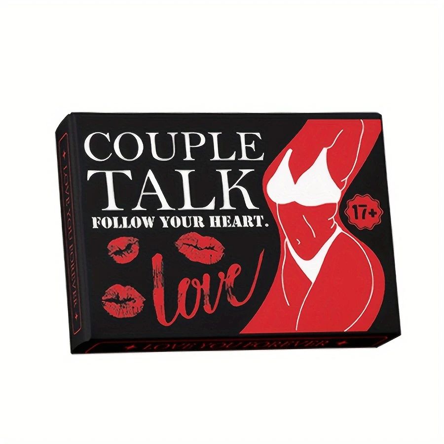 1pc Couple Dating Interactive Mini Game, Deep Love Dialogue, Establishing Intimate Connection, Couple Love Exchange Coupon