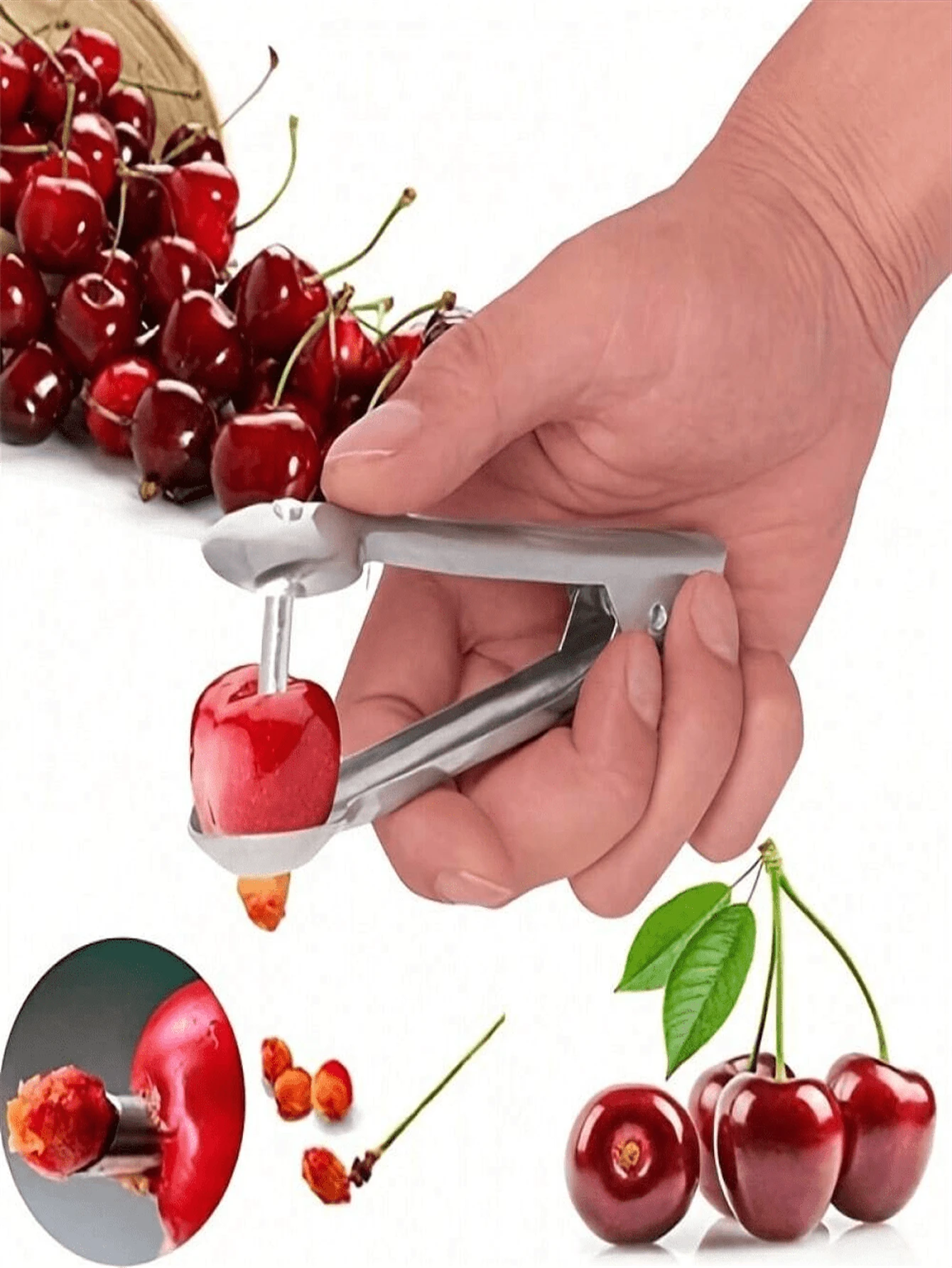 1pc Date Pit Remover, Fruit Core Extractor, Household Date Pit Extractor, Creative Date Pit Extractor, Reusable Cherry Pit Extractor, Fruit Core Remover, Hawthorn Pit Remover, Cherry Pit Extractor, Kitchen Tool