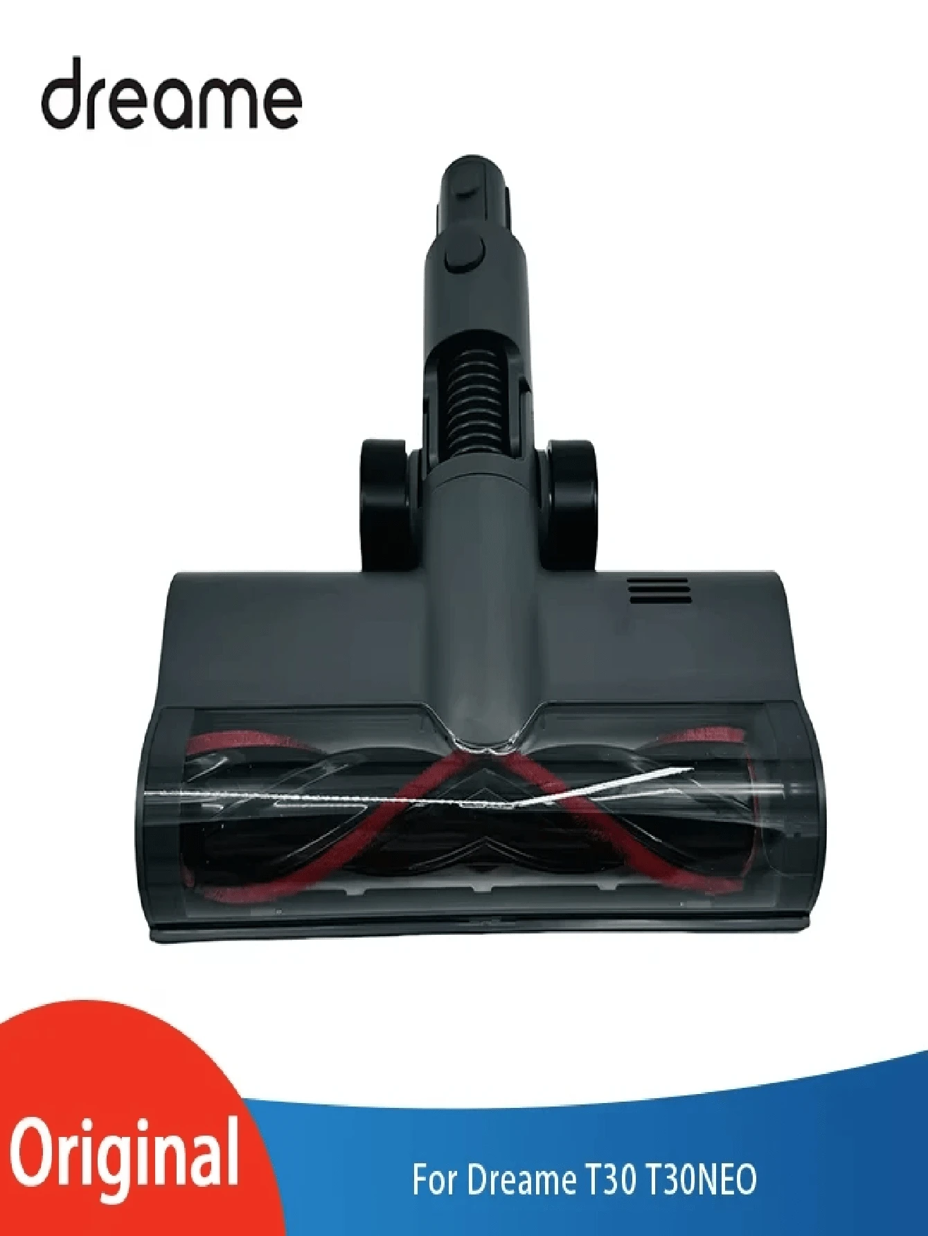 dreame Original Dreame Smart V-Type Carpet Brush, Carpet Brush Assembly, 40W 29.6V ASF5 With Roller Spare Parts, Suitable For V12/V12 Pro, V11SE, V12S, V12 Pure, V16S, V16pro, V16 Pure, V15, V15pure, V15pro, V16bate, V16S, T10, T20, T20 Pro, T30, T30 NEO, R10, R10 Pro, R10 Pro Aqua, R20 Pro Aqua, R20, R20pro, M12S, M13S, M12/H12 Dual/H13