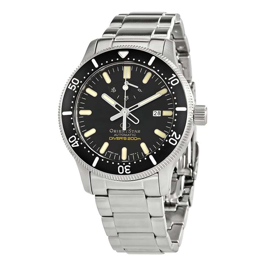Orient Japan Oriental Double Lion Men's Watch Diving Watch 200 Meters Waterproof Sports Fully Automatic Mechanical Watch Men's Valentine's Day Gift High-End Mechanical Watch RE-AU0301B00B