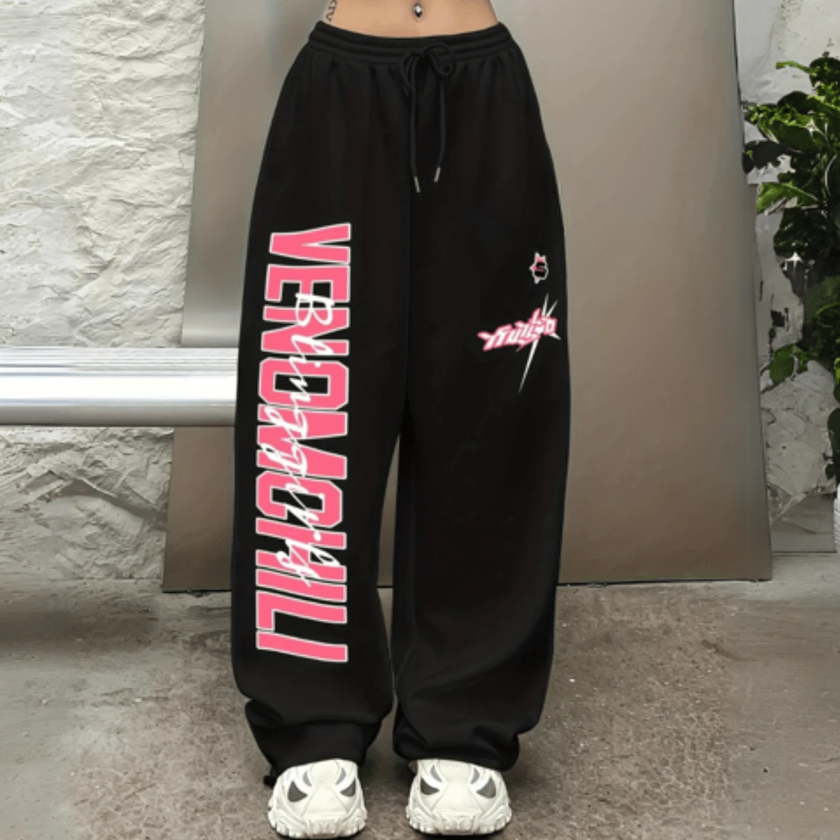 Moletom Calça Love Yourself Estilo Urbano Moda Inverno Confortável