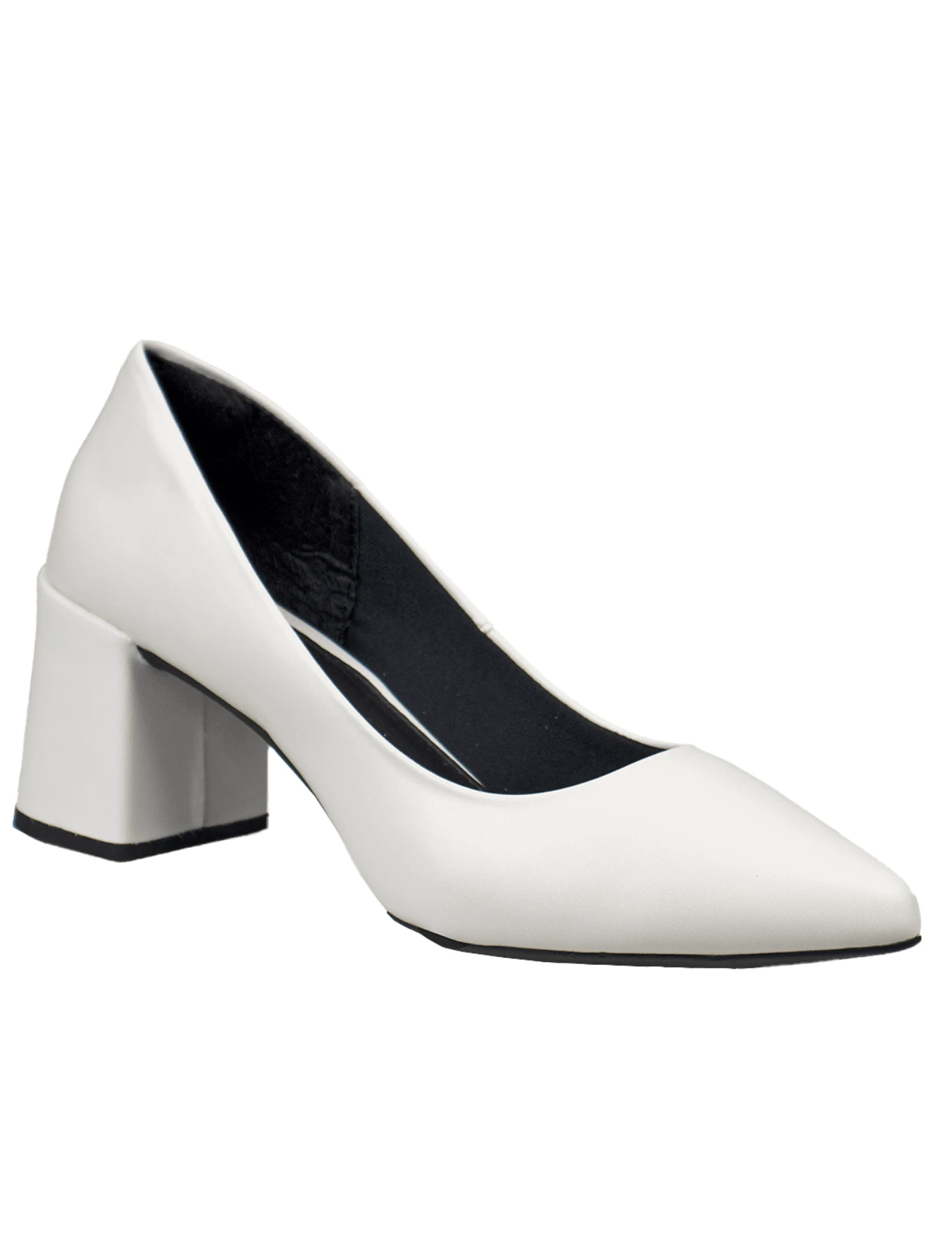AC. ANA CRISTINA FOOTWEAR Scarpin Sapato Feminino Ana Cristina Casual Salto Grosso Bico Fino Confortavel Simples Elegante