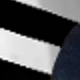 Schwarze und weiße amerikanische Flagge