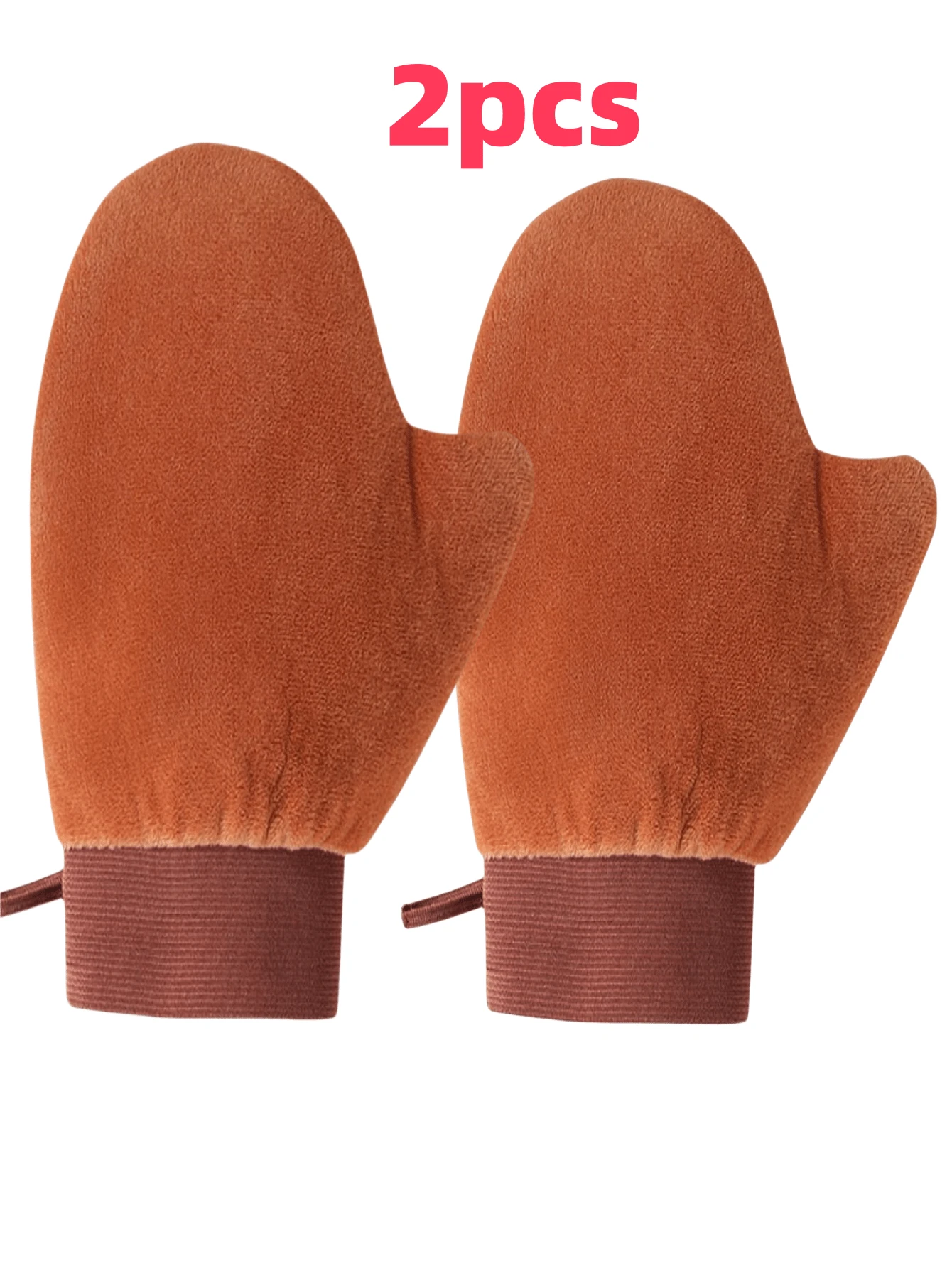2 Pc Reusable Self-Tanning Gloves For Body And Face, Lotion Gloves For Exfoliating, Quick Application Tool For Tanning Oil, For Applying Sunscreen And Essential Oil Massage, Plush Gloves With Double-Sided Lotion Application, Washable Black Gloves For Body Care, Spa Moisturizing - With Thumb And Velvet Lining, For Sun Protection, Tanning And Sunscreen Application Gloves.