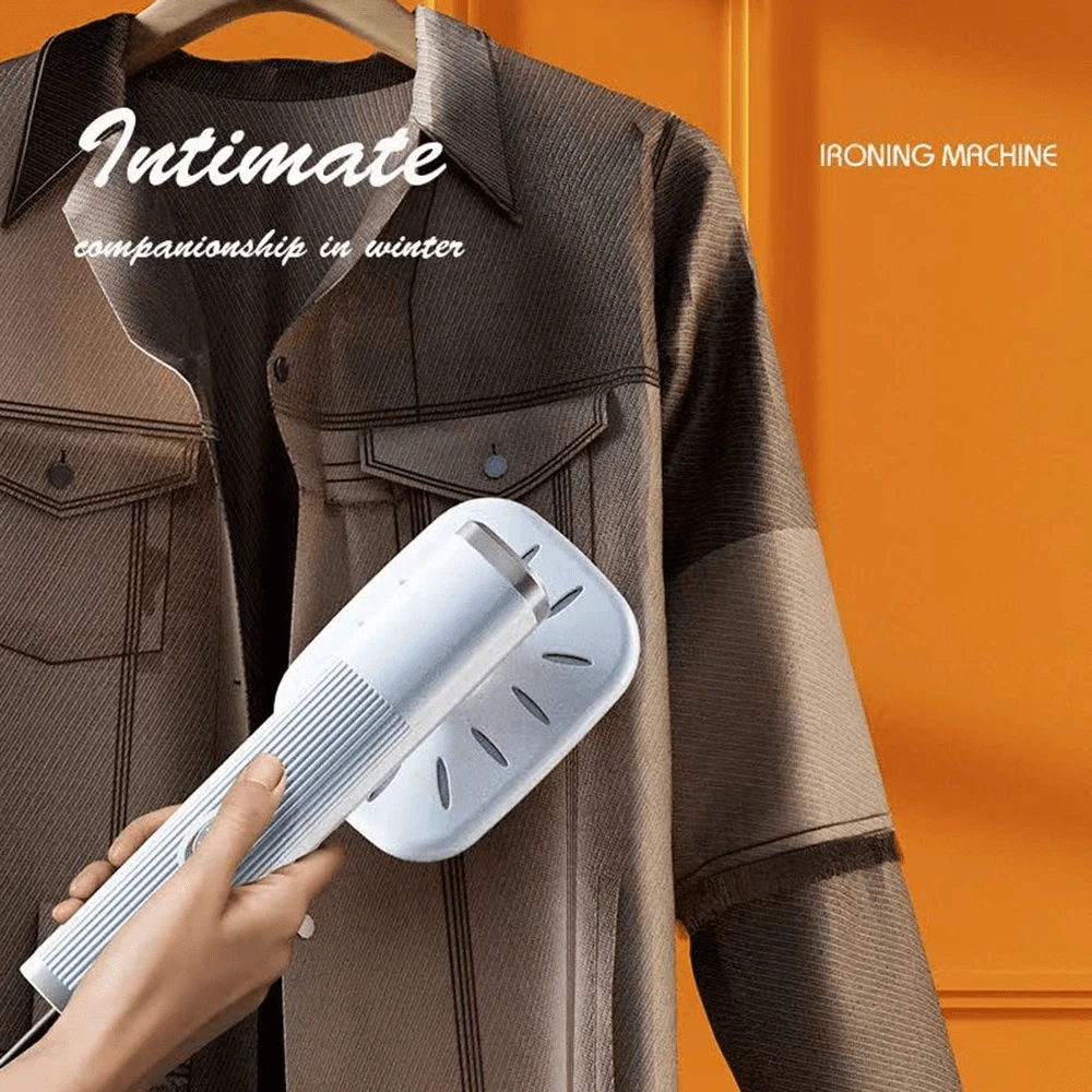 1pc Professional Mini Steam Iron Handheld Portable Garment Steamer USB Powered Dry Wet Ironing Machine For Fabric Clothes Ironing