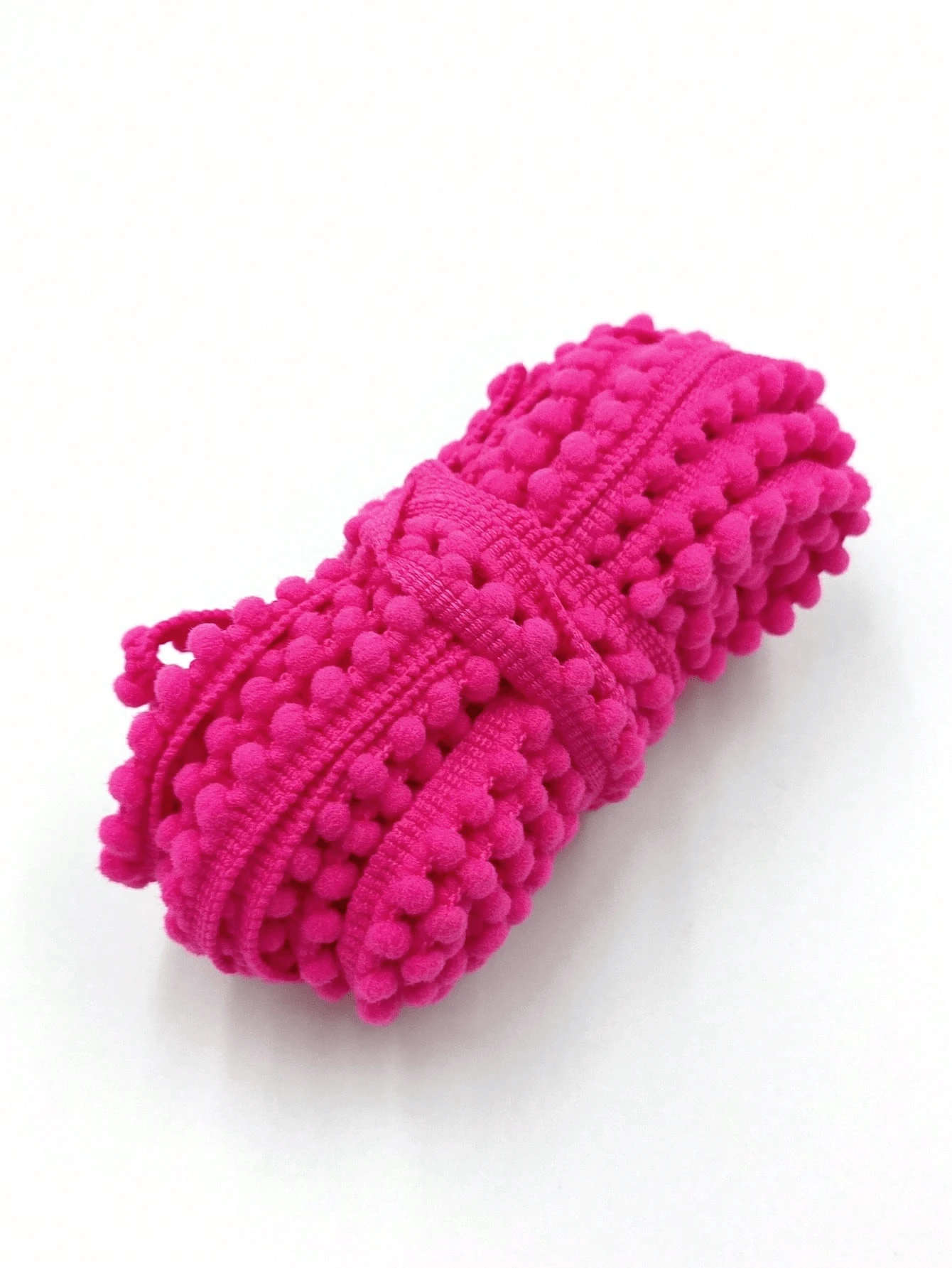 1 stuk 10 yards kleurrijke fuzzy ball franje rand chenille decoratie naaiaccessoires voor kleding en knutselen