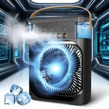 Ventilador de cinco agujeros negro