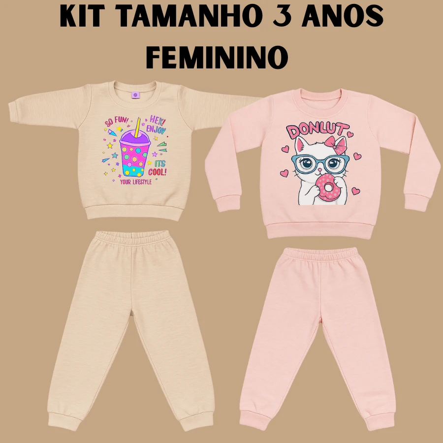 Fofo Tecido Moleton Criança Macio e confortável inverno ideal para o dia a dia Estampa colorida