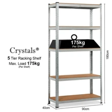 5 - TIER STEEL SHELF