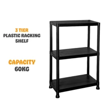 3 - TIER PLASTIC SHELF
