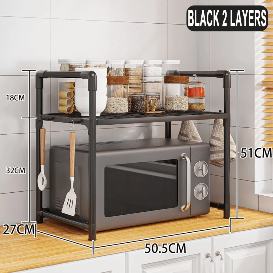 Versatile Kitchen Organizer With Hooks-Waterproof