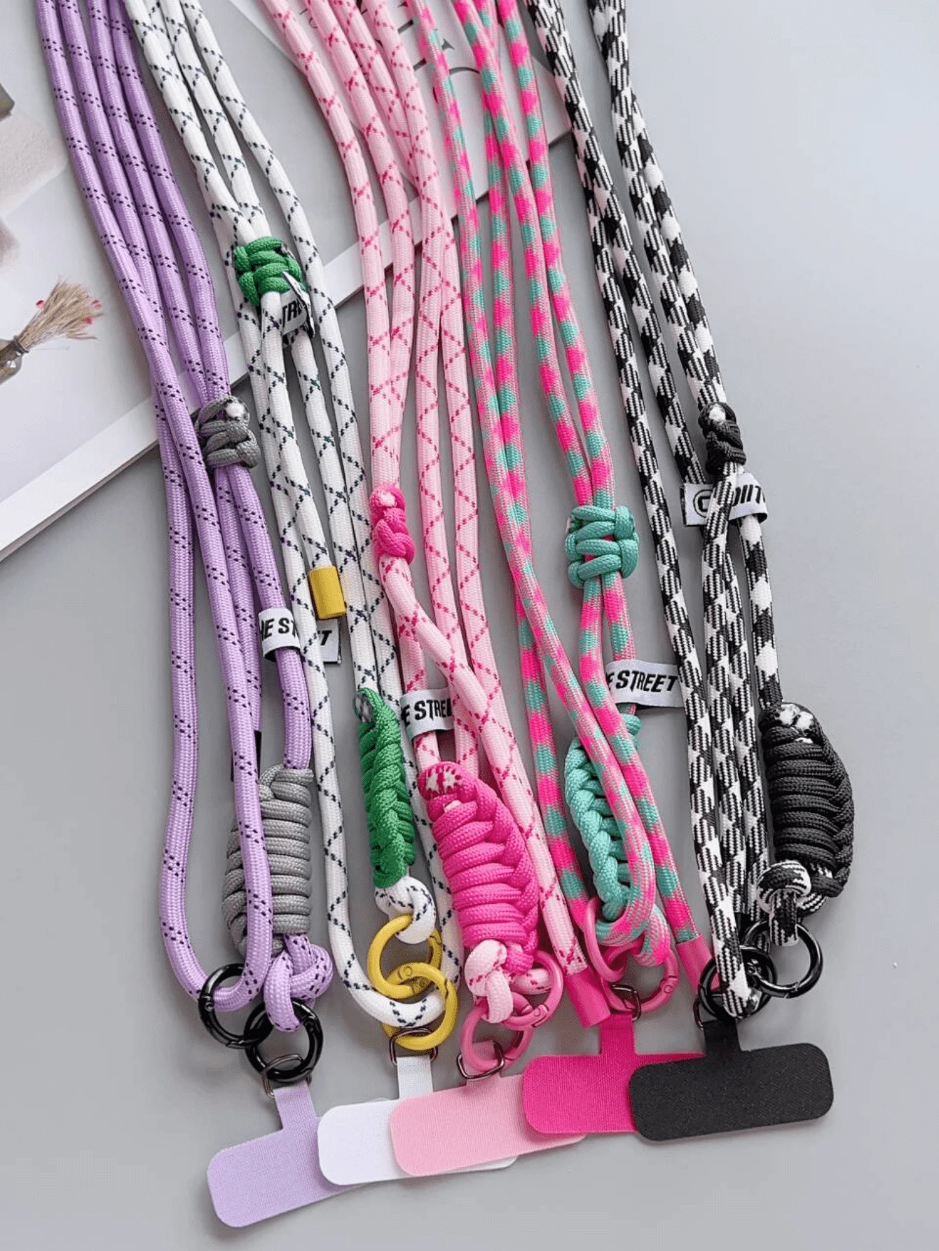 Nuevo Correa Ajustable Cruzada, Cordón para Teléfono, Correa para Cámara, Correa para Bolso, Diseño Práctico y Minimalista para Hombres y Mujeres