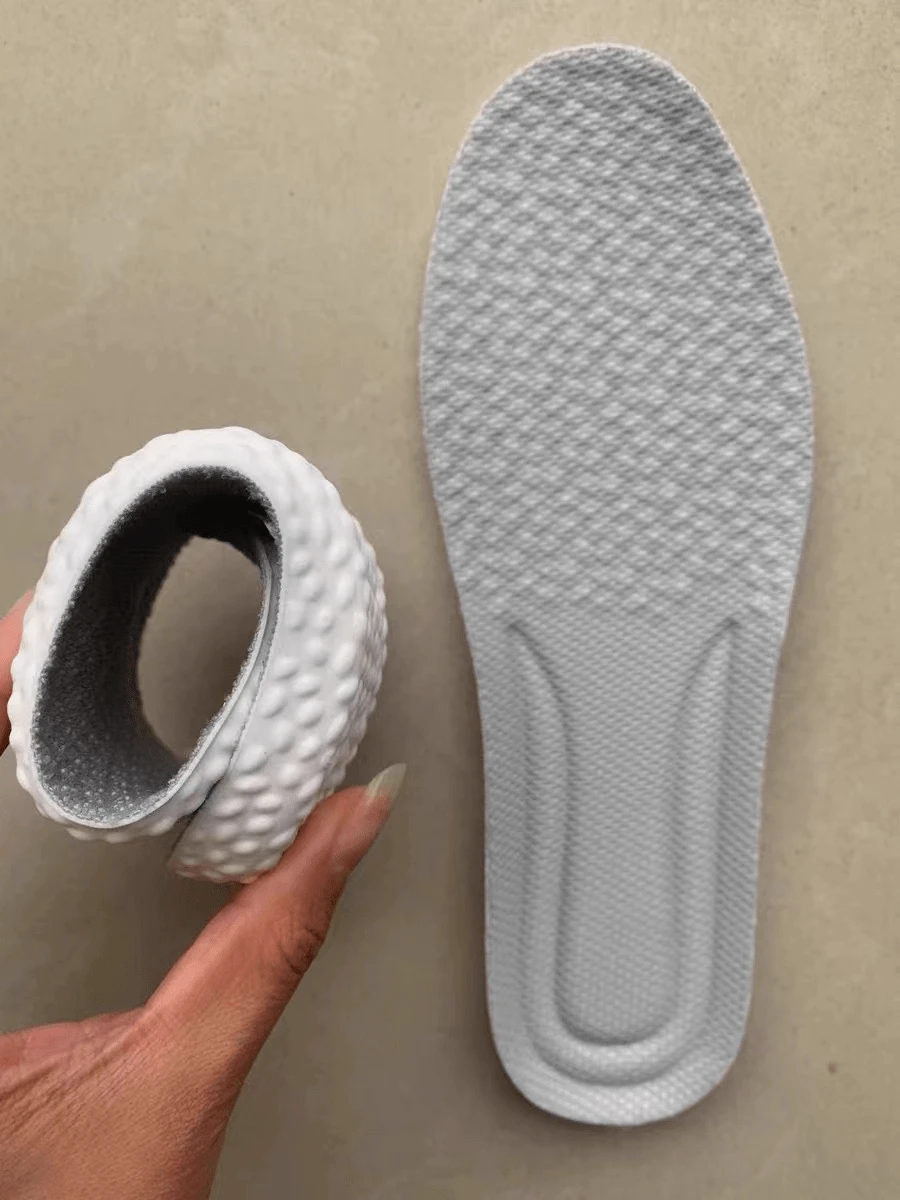 Semelle interne anti-odeur de sport sans fatigue prolongée à la maugréenne pour hommes et femmes, absorbant la transpiration, respirante, semelle interne ultra douce et amortissante