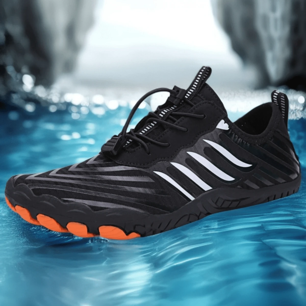 Badeschuhe für Herren und Damen, leichte Schnorchelschuhe zum Tauchen und Schwimmen, rutschfeste, weiche Barfußschuhe für Wassersport