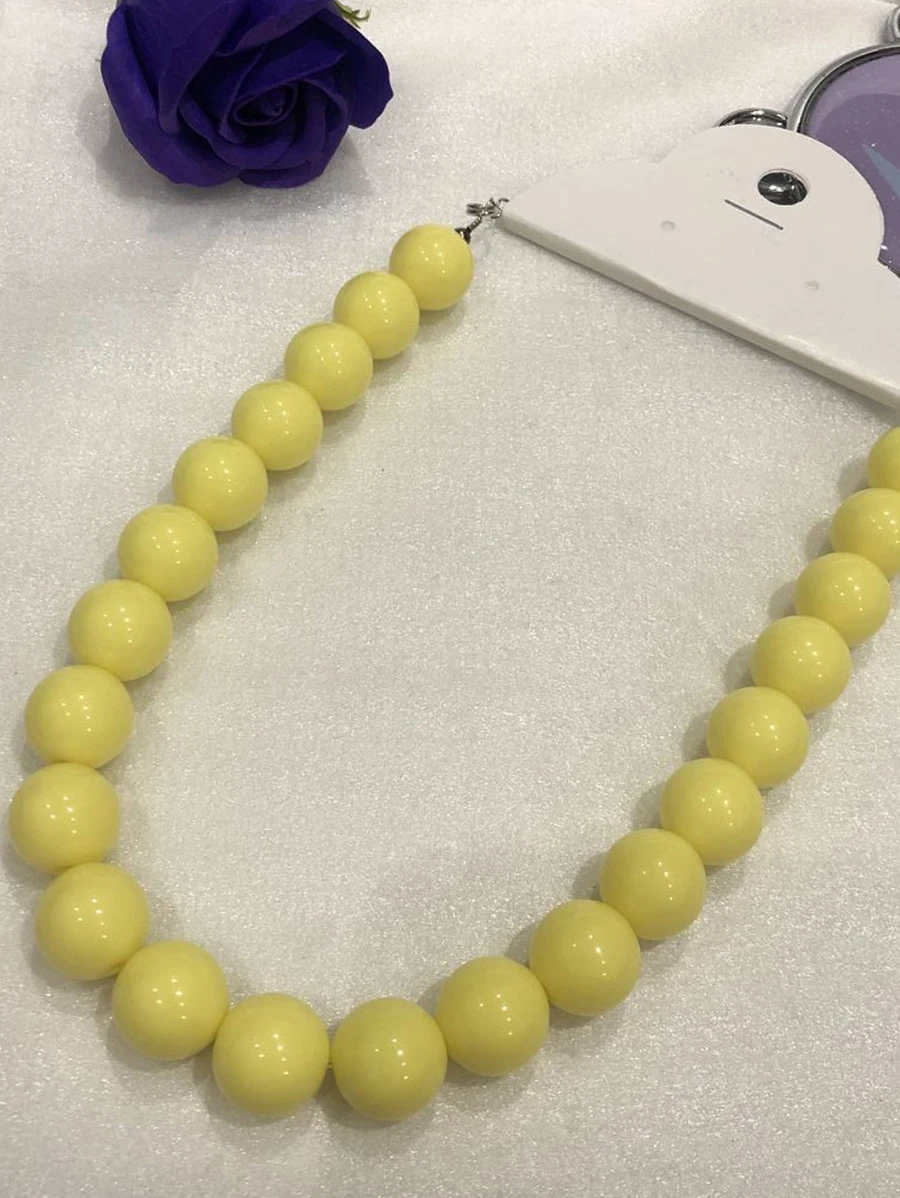 Necklaces - Yellow - View 1