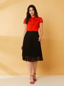 Women Skirts - màu đen - Xem 2