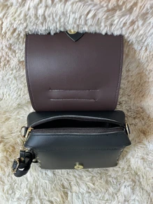 Women Satchels - 黑色 - 查看 6