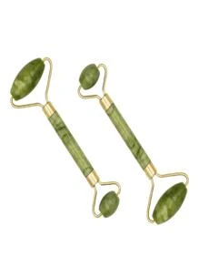 Rolo Massageador Pedra De Jade Massagem Facial Anti Rugas