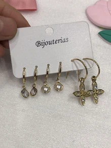 Earrings - Vàng - Xem 1