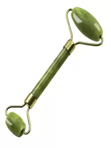 Rolo Massageador Pedra De Jade Massagem Facial Anti Rugas