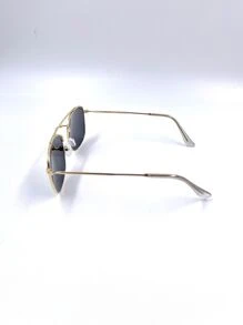 Fashion Glasses - 銀色 - 查看 3