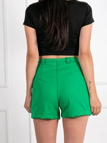 Women Shorts - Verde - Ver 2