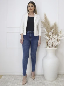 Women Blazers - trắng - Xem 3