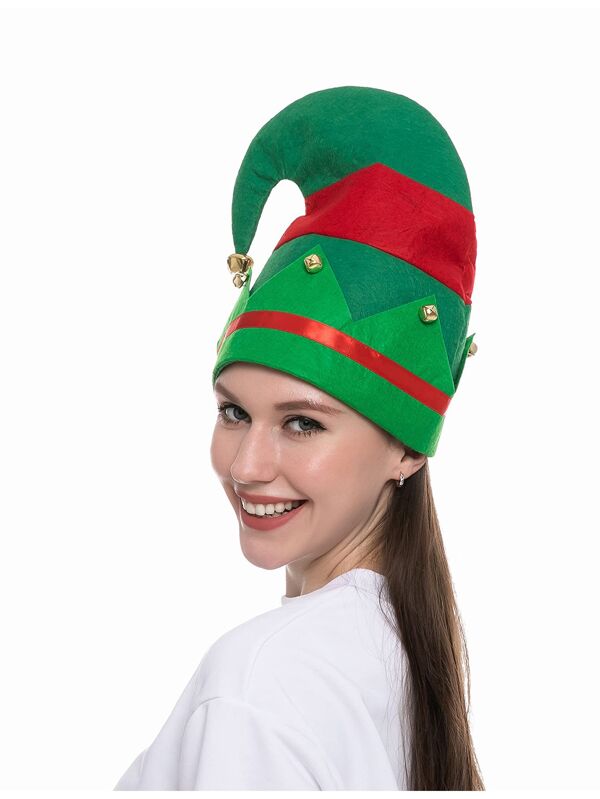 JOYIN 3Pcs Unisex Classic Elf Hats for Christmas Hats SHEIN USA