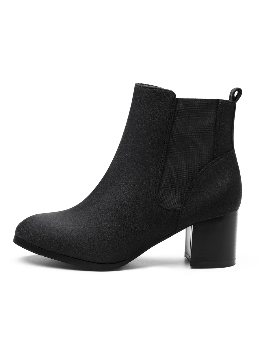 Botas de moda de mujer Cremallera lateral De moda