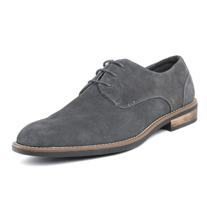 Men's Black Suedette Cortex Lace Up Oxfords Shoes