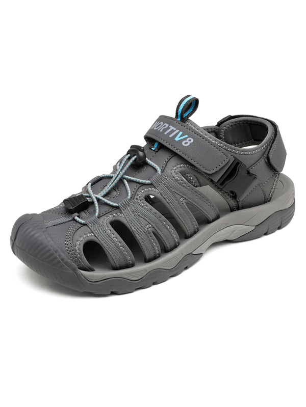 NORTIV8 Men's Sandals, Closed Toe Athletic Sport Sandals, Mens Summer Shoes, Lightweight Trail