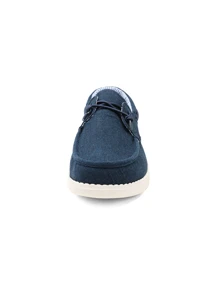 Men's Lace-Up Design Casual Loafers Breathable Lightweight Non-Slip Casual Shoes