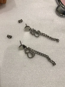 Earrings - Bạc - Xem 3