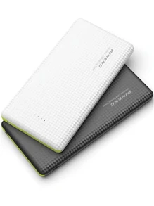 Carregador Portátil Power Bank - Preto e Branco - Visão 1