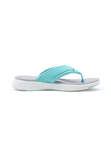 Women's Arch Support Flip Flops Comfortable Thong Sandals - 薄荷綠 - 查看 7