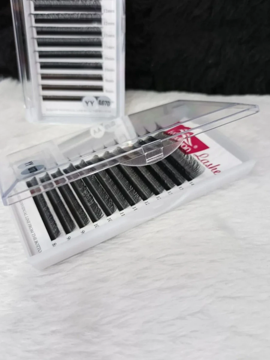 Individual Eyelashes - 黑色 - 查看 1