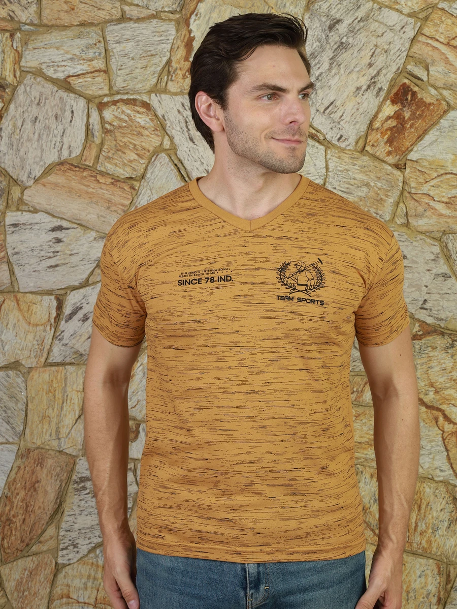 Men T-Shirts & Tanks - Màu vàng - Xem 1