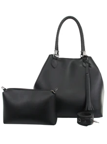 Women Bag Sets - 黑色 - 查看 1