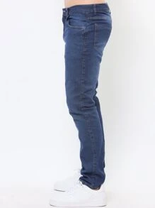 Men Jeans - Màu xanh bụi bặm - Xem 6