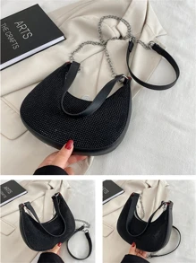 Women Shoulder Bags - Black - View 2