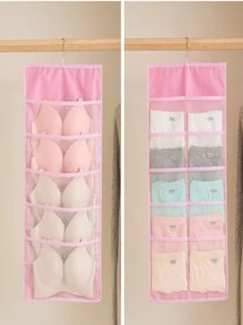 Underwear Organizer With 15 Compartments - Pink - View 1