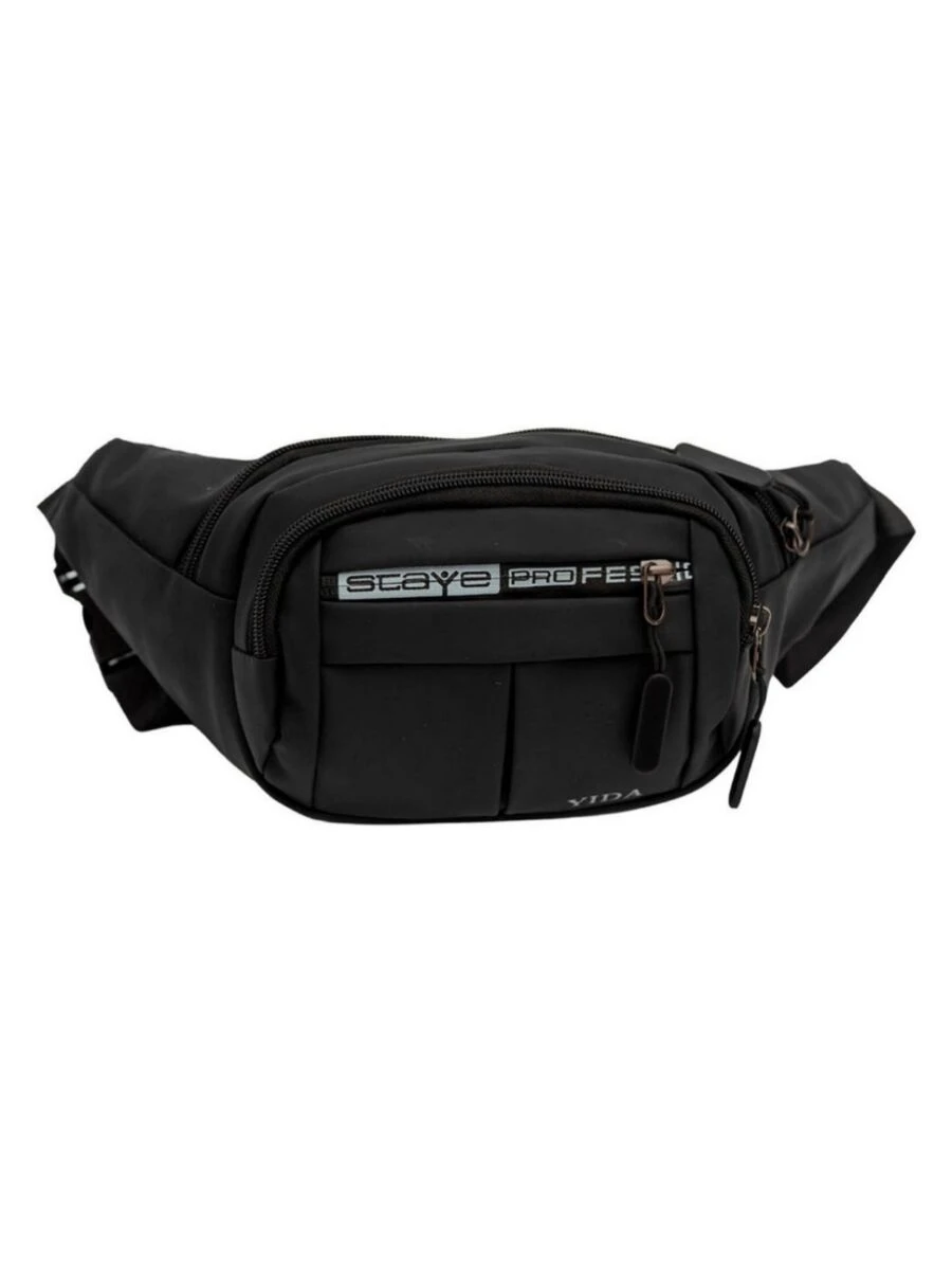 Pochete Masculina Bolsa Cintura - Preto - Visão 1