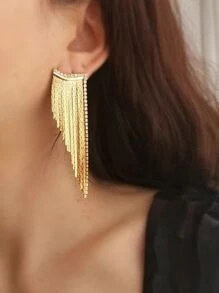 Dangle Earrings - Bạc - Xem 2