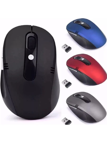 Mouse Sem Fio Wireless 2.4ghz Usb Notebook